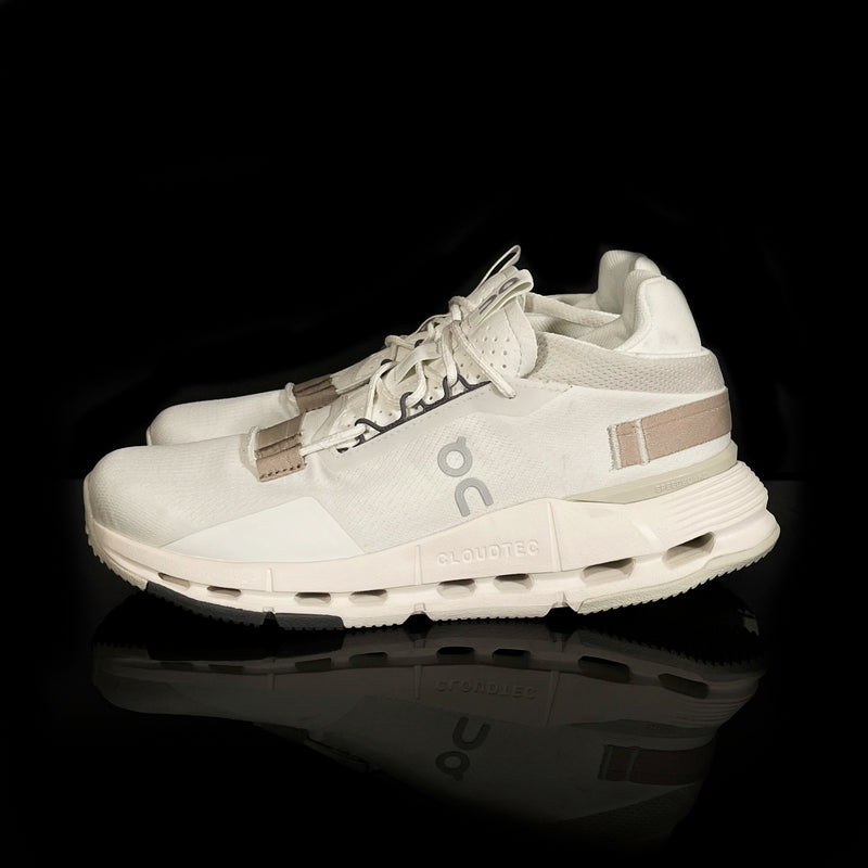 ON : On Cloudnova 2 Femme , Blanc / Sable