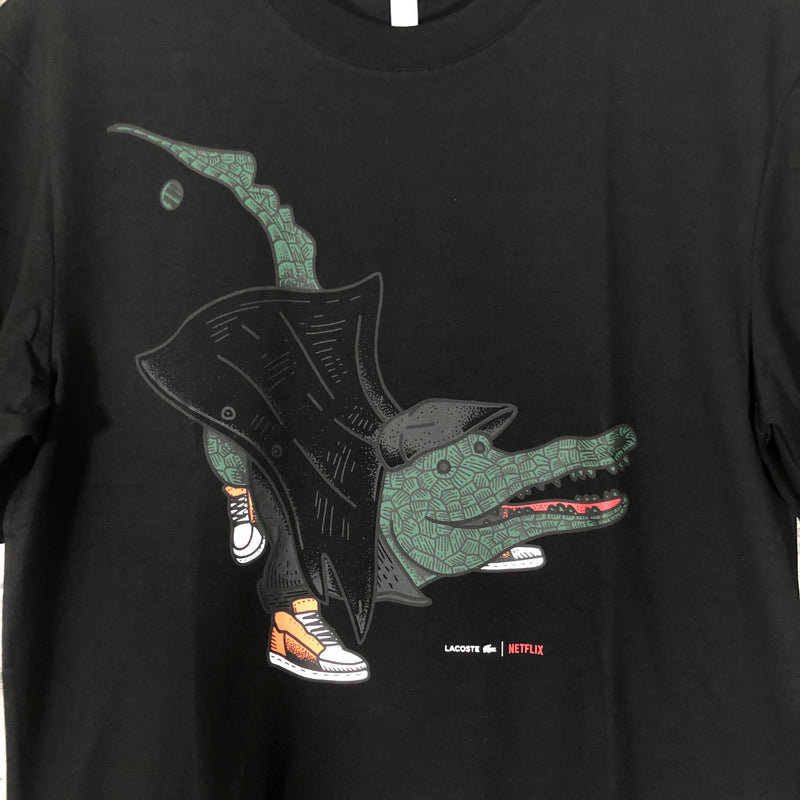 LACOSTE : Chandail Lacoste X Netflix, Lupin, Noir
