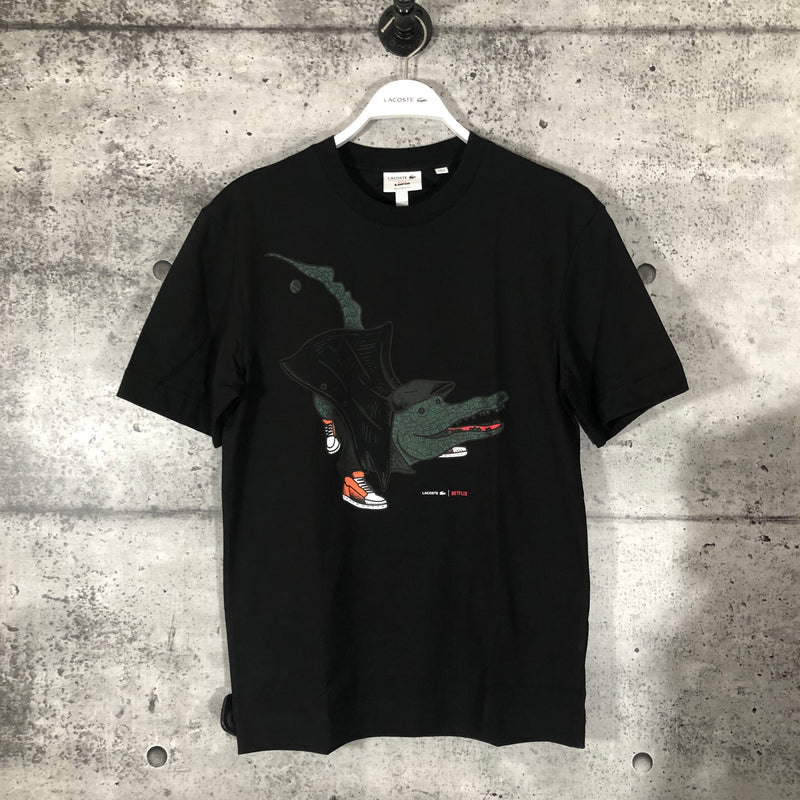 LACOSTE : Chandail Lacoste X Netflix, Lupin, Noir