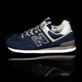 NEW BALANCE : New Balance 574 Homme, Bleu/ Blanc
