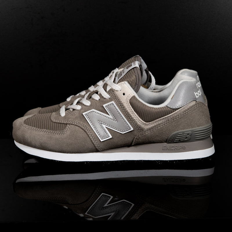 NEW BALANCE : New Balance 574 Homme, Blanc/ Gris