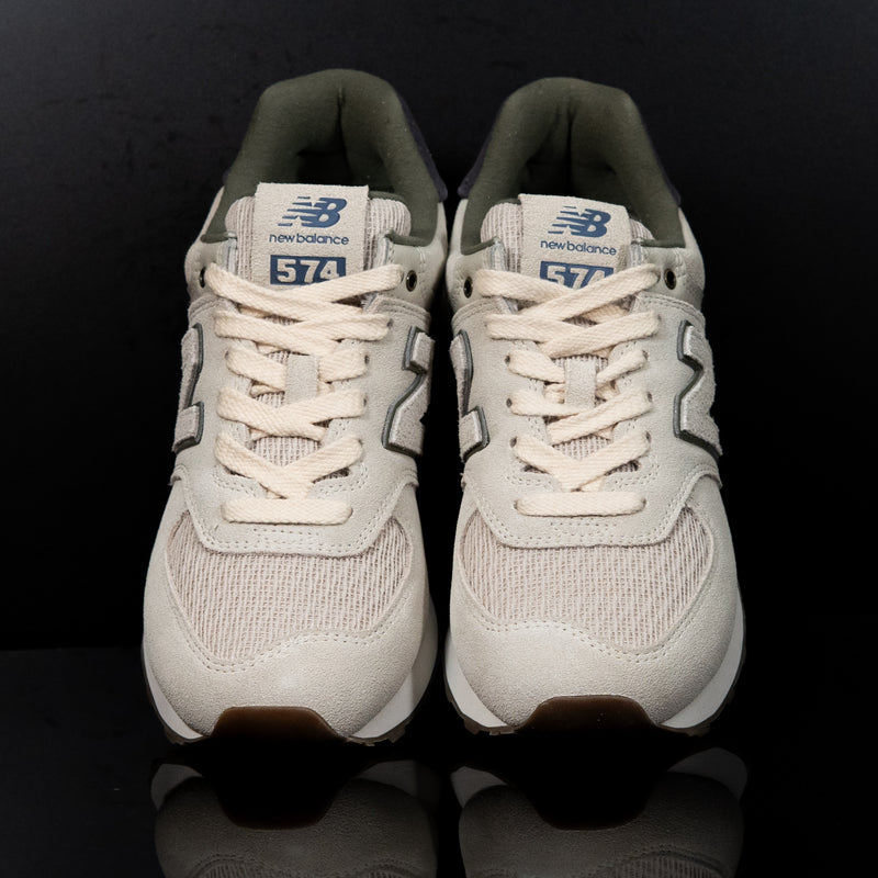 NEW BALANCE : New Balance 574 Femme, Gris/ Vert