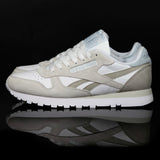 REEBOK : Reebok Classic Cuir Femme, Blanc/ Gris