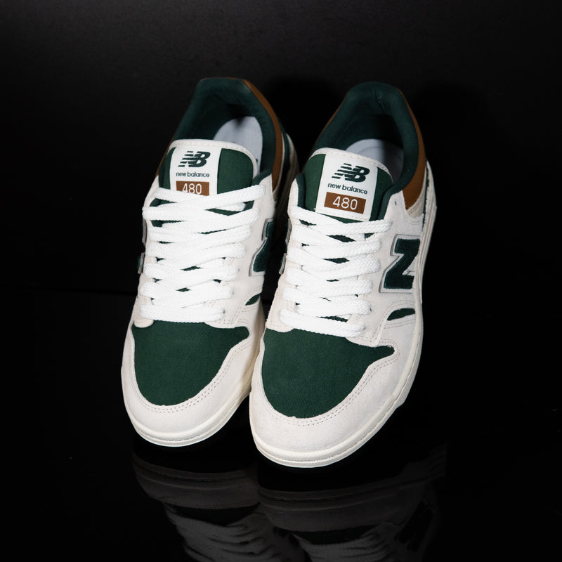 NEW BALANCE : New Balance 480 Homme Beige/ Vert