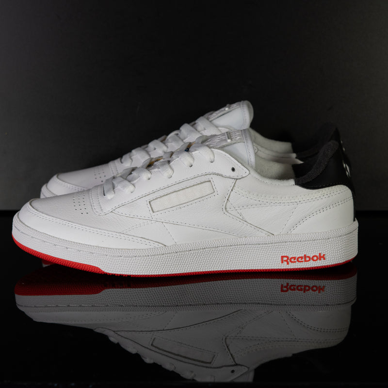 REEBOK : Reebok Club C 85 Vintage Homme, Blanc / Rouge / Noir