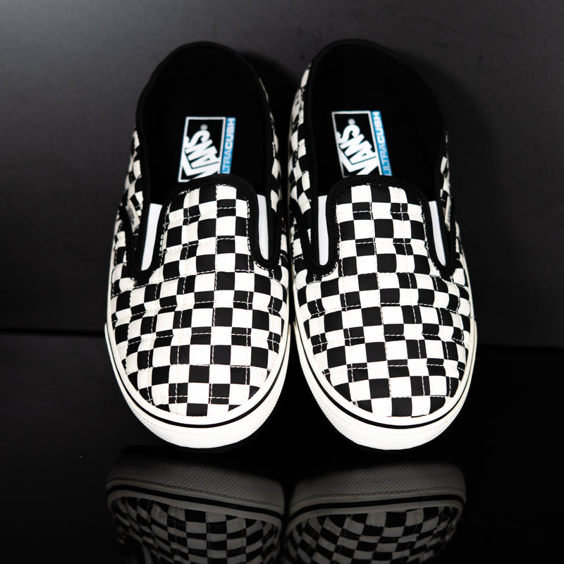 VANS : Vans Mte Slip-Er 2, Damier Noir / Blanc