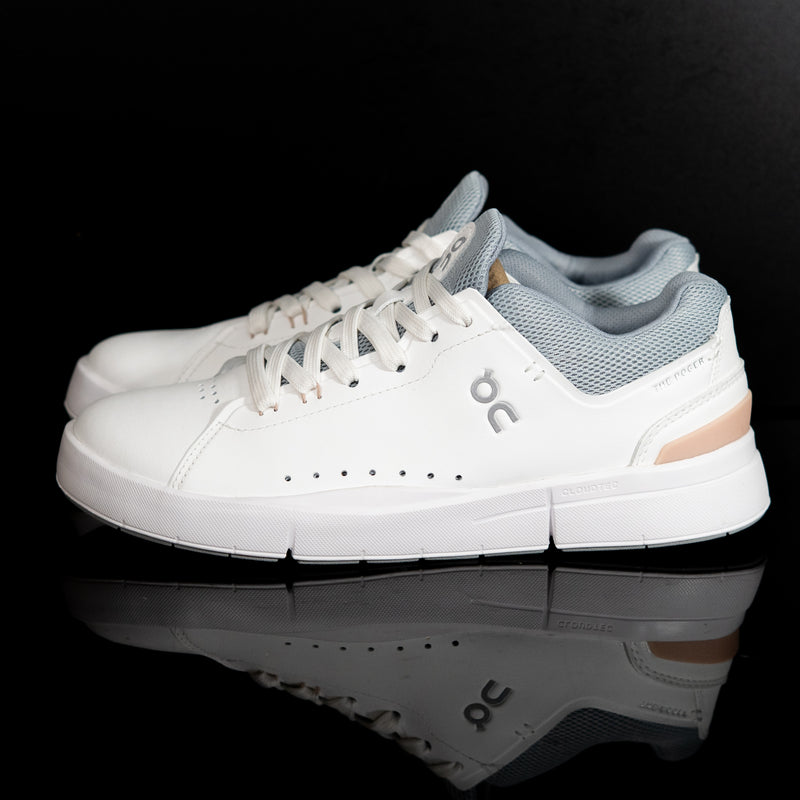 ON : On The Roger Advantage Femme, Blanc / Rosehip