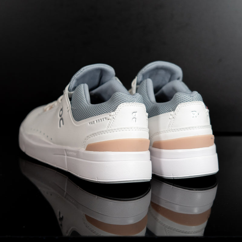 ON : On The Roger Advantage Femme, Blanc / Rosehip