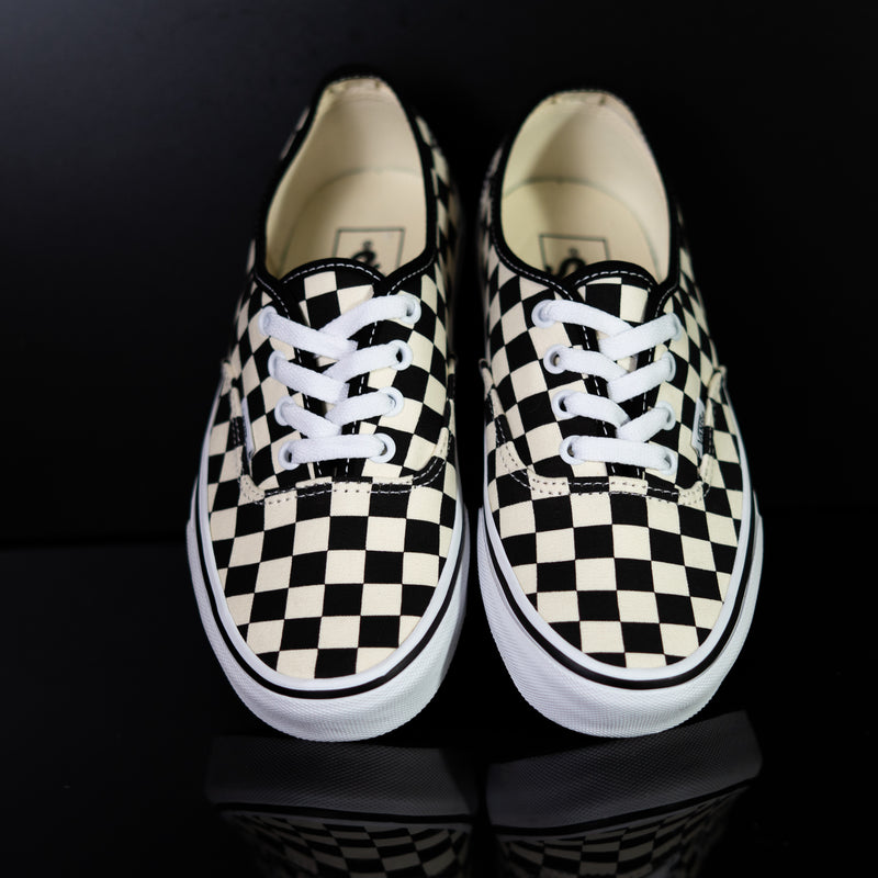 VANS : Vans Authentic Damier Noir/ Blanc