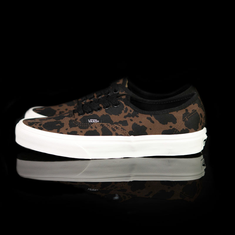 VANS : Vans Authentic Animalier Vache Marron / Noir