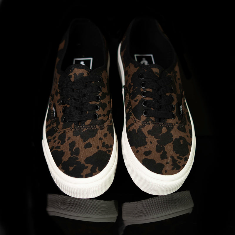 VANS : Vans Authentic Animalier Vache Marron / Noir