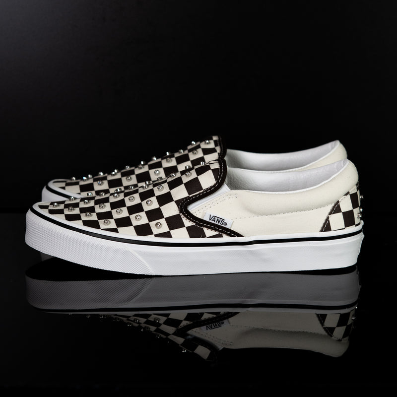 VANS : Vans Classic Slip-On, Damier Brillant