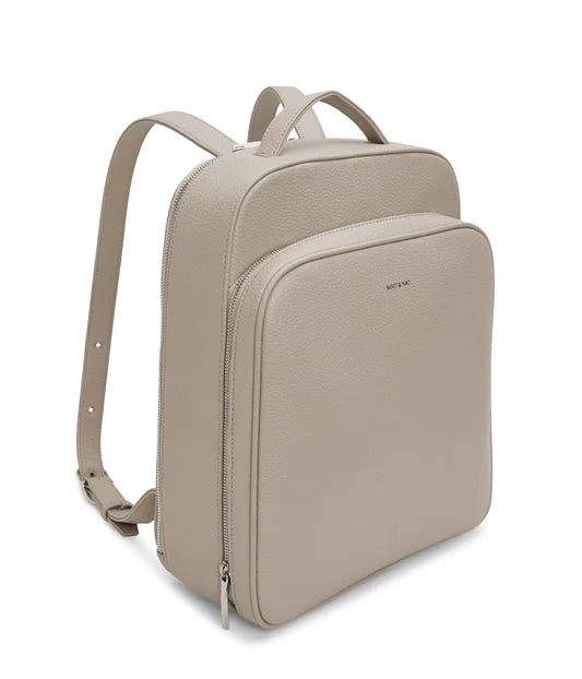 MATT&NAT: Nava Purity Végétalien, Sac À Dos, Beige