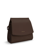 MATT&NAT: ERIKA Purity Vegan Sac Bamdoulière, Brun Chocolat