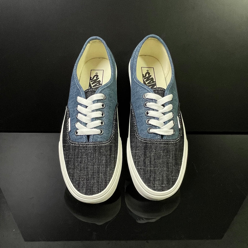 VANS : Vans Authentic, Bleu Jean/ Blanc