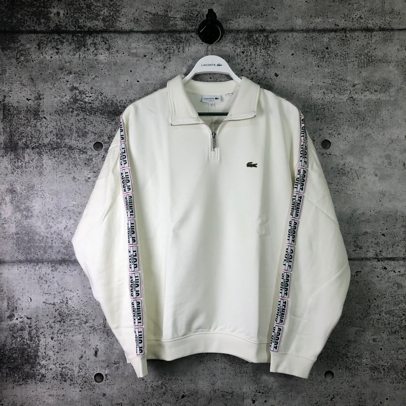 LACOSTE :  Veste Lacoste, Blanc Laiteux