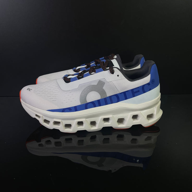 ON : On CloudMonster, Homme, Givre/ Bleu Colbat