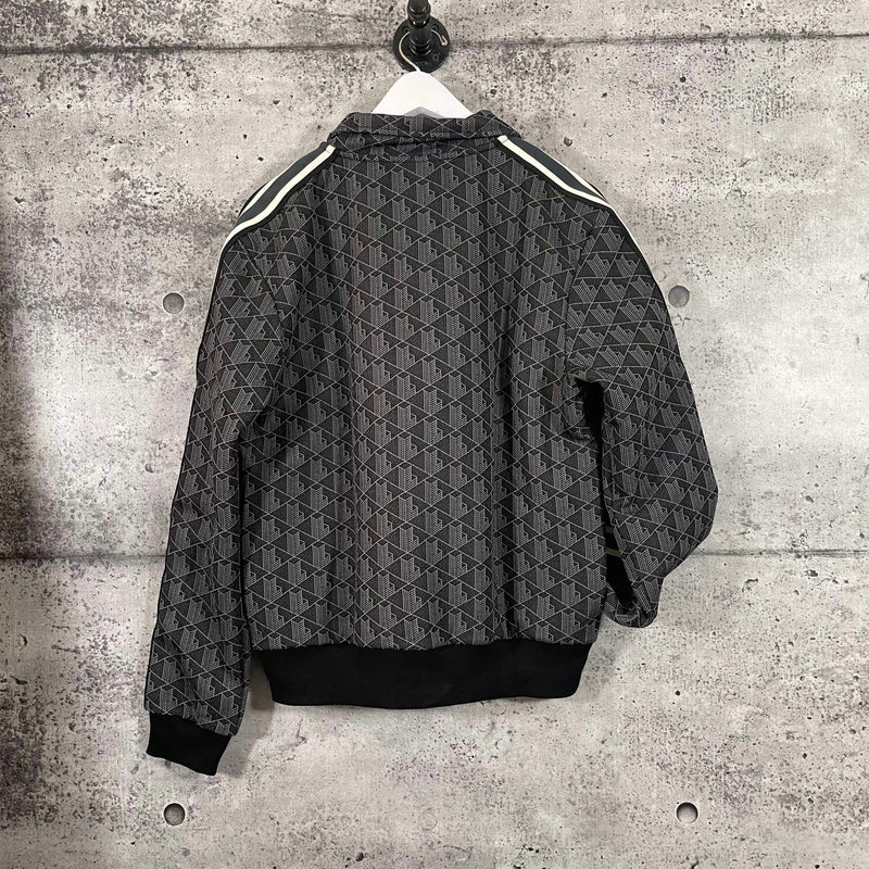 LACOSTE :  Lacoste Veste Zippé Paris Jacquard, Noir/ Gris Foncé