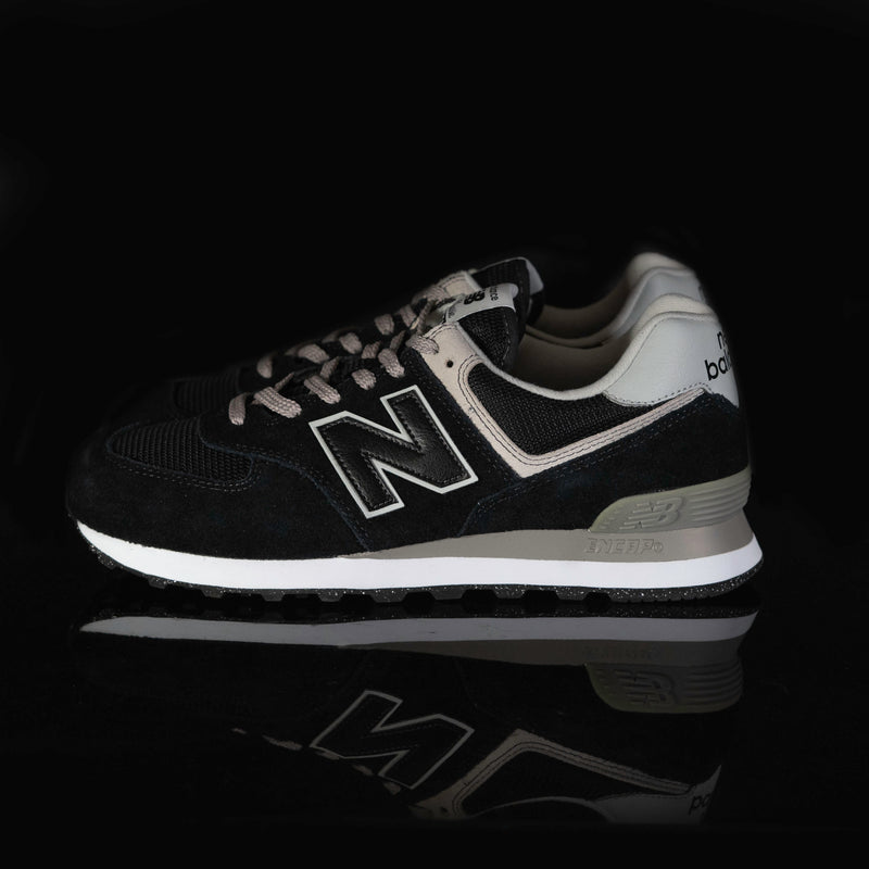 NEW BALANCE : New Balance 574 Homme, Noir Blanc
