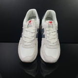 NEW BALANCE : Women's 574+, Beige/ Blanc