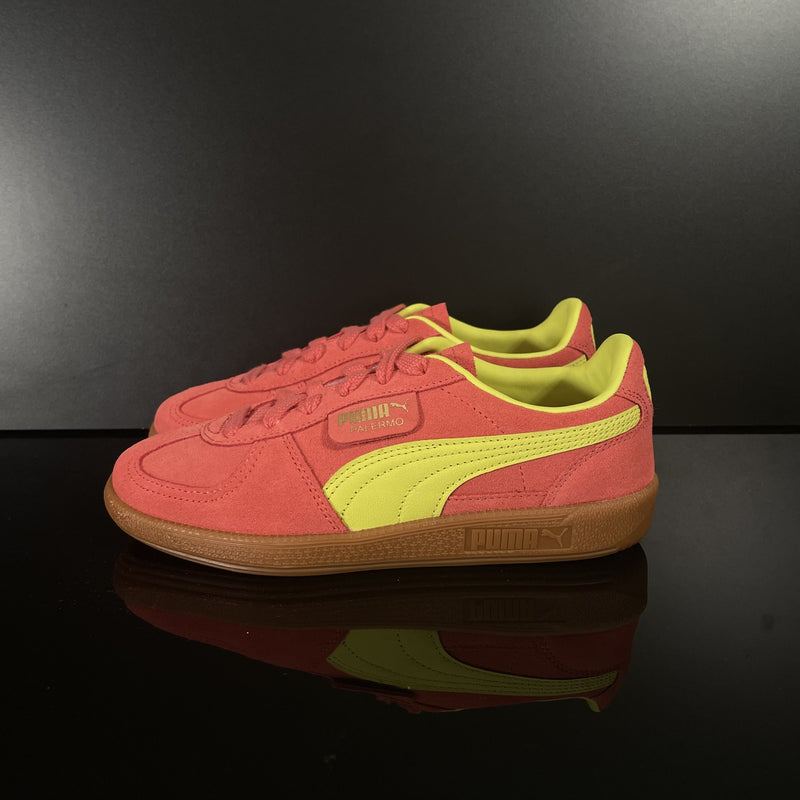 Puma: Puma Palermo Lth, Femme, Saumon/ Lime