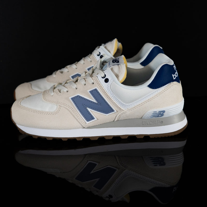 NEW BALANCE : New Balance 574, Femme, Beige/ Violet
