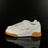 REEBOK : Classic Reebok  Workout Plus Homme, Blanc/ Gum
