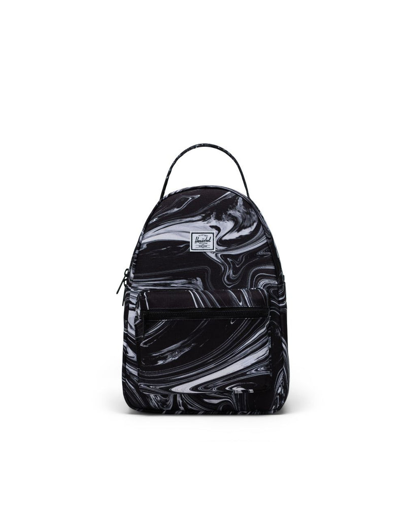 HERSCHEL : Sac À Dos Nova Mini, Paint Pour, Noir